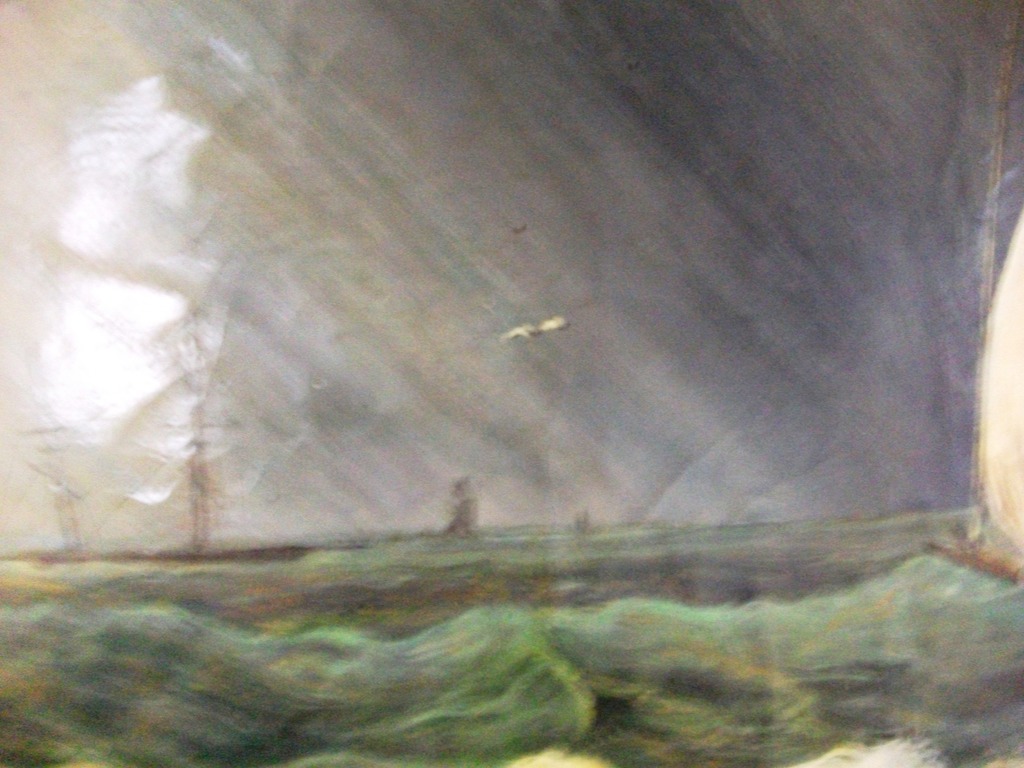 A Hoeijmans: olievef op doek/ paneel, Marine kopen? Bied vanaf 20!