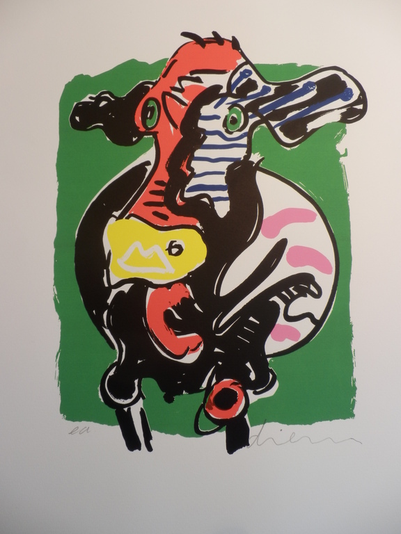 Hand gesigneerde zeefdruk van Peter Diem kopen? Bied vanaf 1!