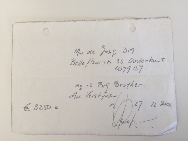 Ad Verstijnen, 'Big Brother two' , Acryl op linnen  kopen? Bied vanaf 2500!