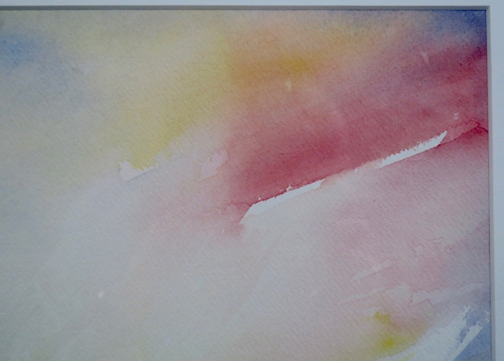 Theo Blankestijn: Aquarel, Herfst Rietkanten - Ingelijst kopen? Bied vanaf 35!