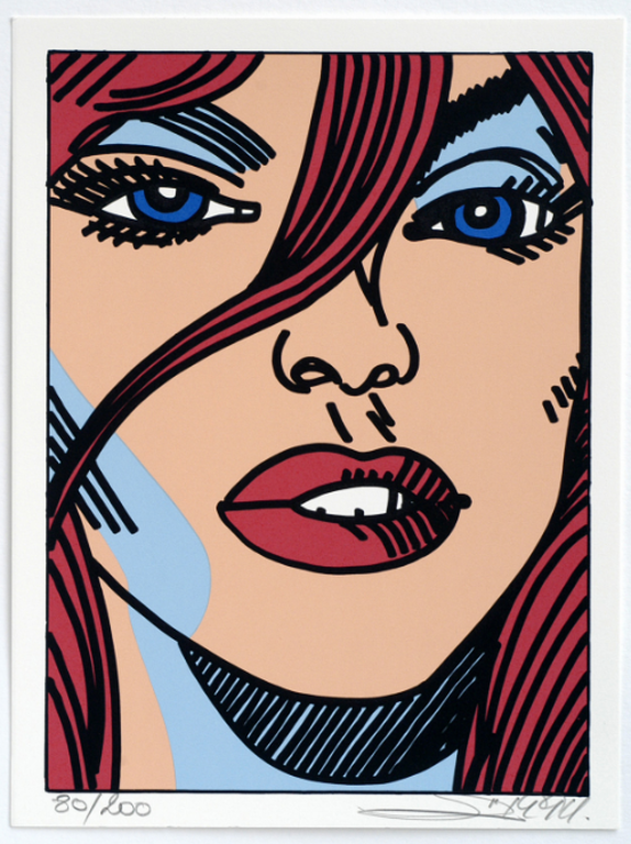 Erro: Zeefdruk, A travers...24 verkocht voor € 85!