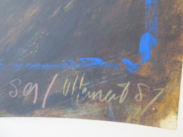 Evert van Hemert ( 1952) - gouache/aquarel - parade -1987 kopen? Bied vanaf 180!