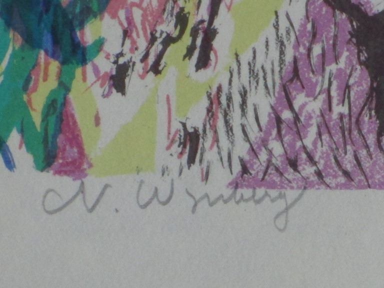 Nicolaas Wijnberg, Noord-Hollandse boerderij, Kleurenlitho kopen? Bied vanaf 25!