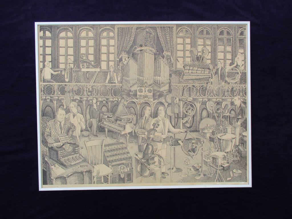 Jurriaan Andriessen: Litho, De muziekkamer kopen? Bied vanaf 1!