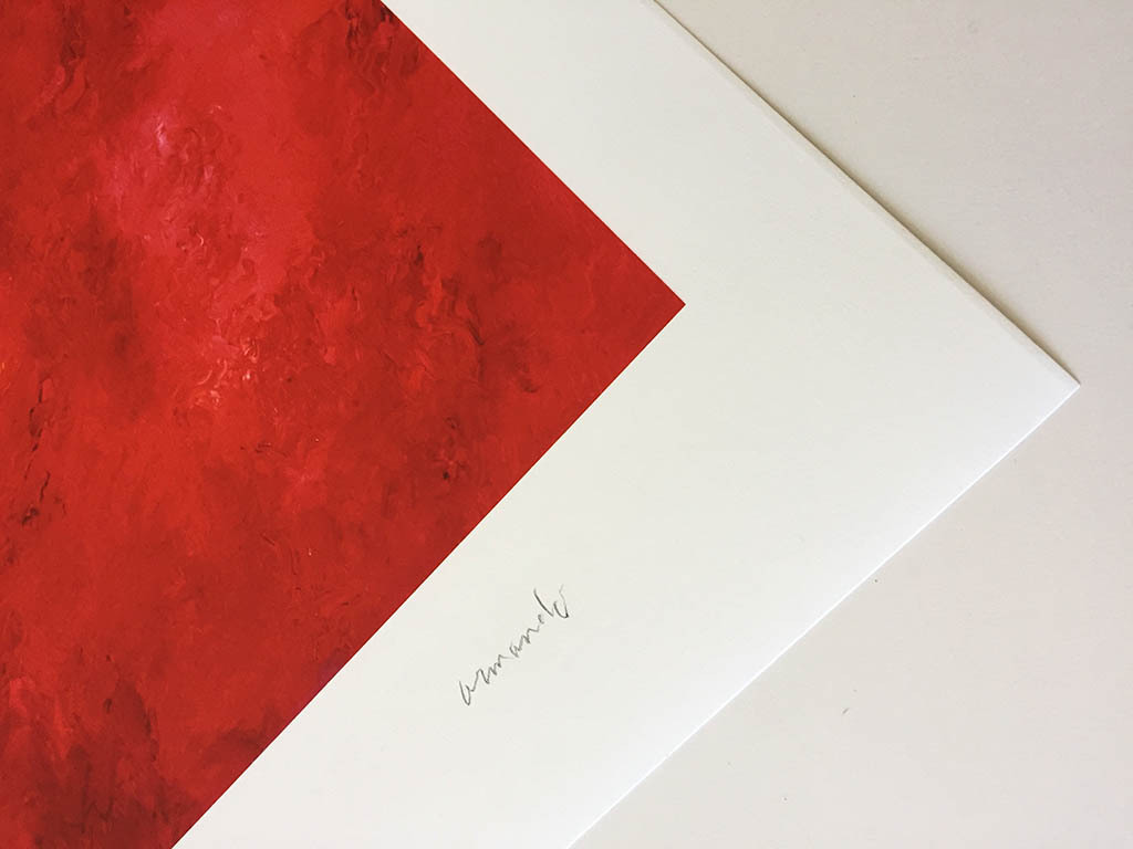 Armando, ‘Rotes Bild’, giclée, handgesigneerd en genummerd, 2014, ed. 30  kopen? Bied vanaf 175!