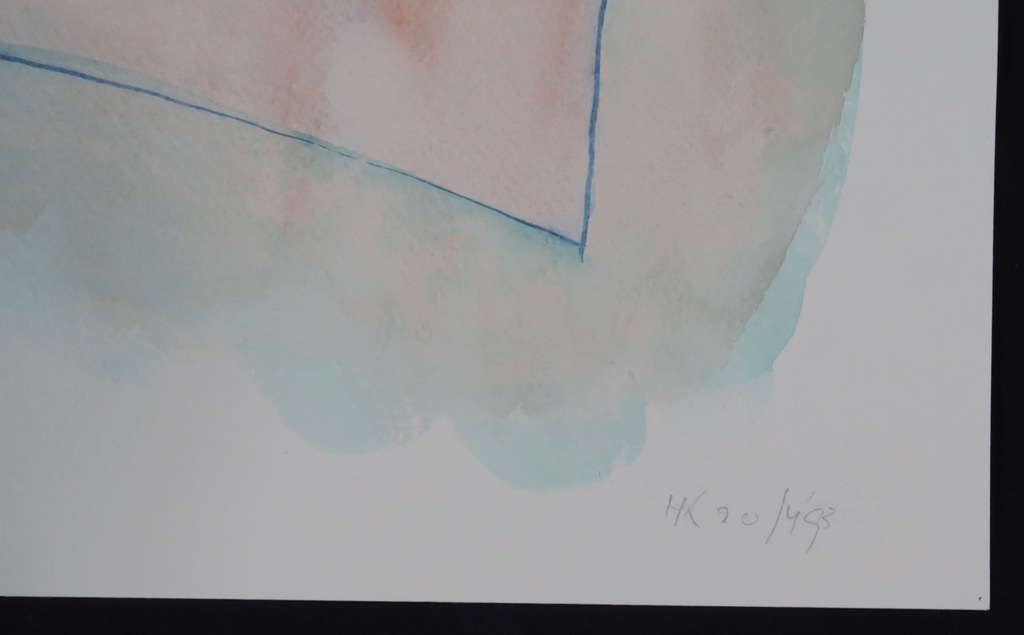 Hans Kuijs: Aquarel, Z.T. kopen? Bied vanaf 1!