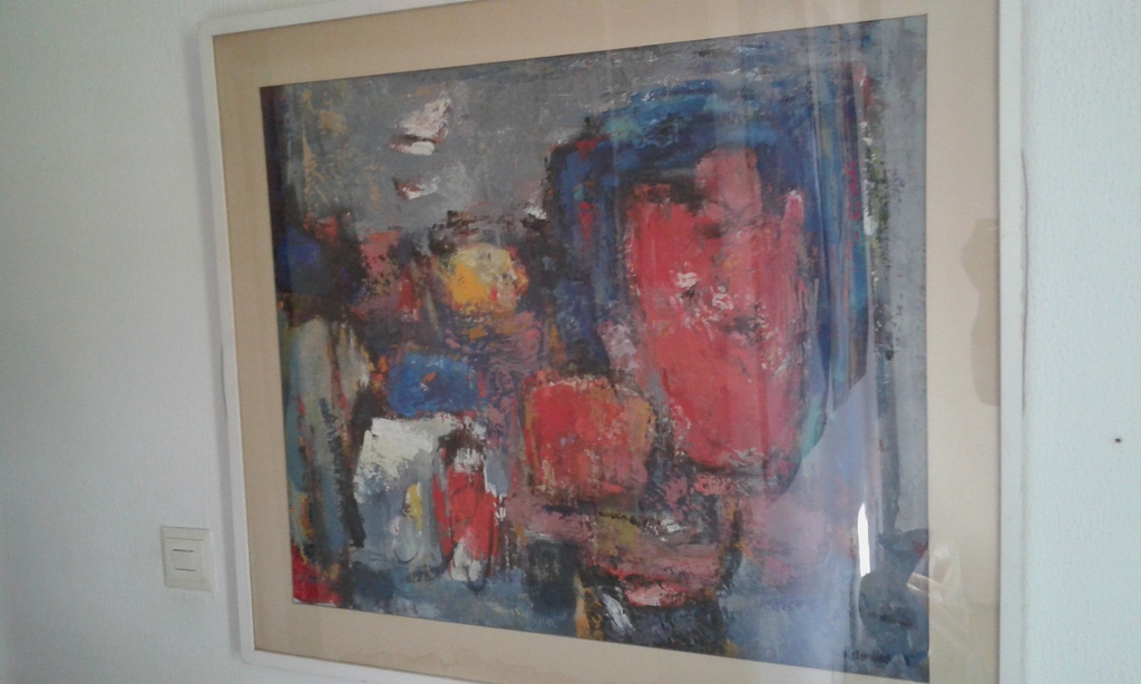 Bart Wellerdieck schilderij uit 1968 kopen? Bied vanaf 225!