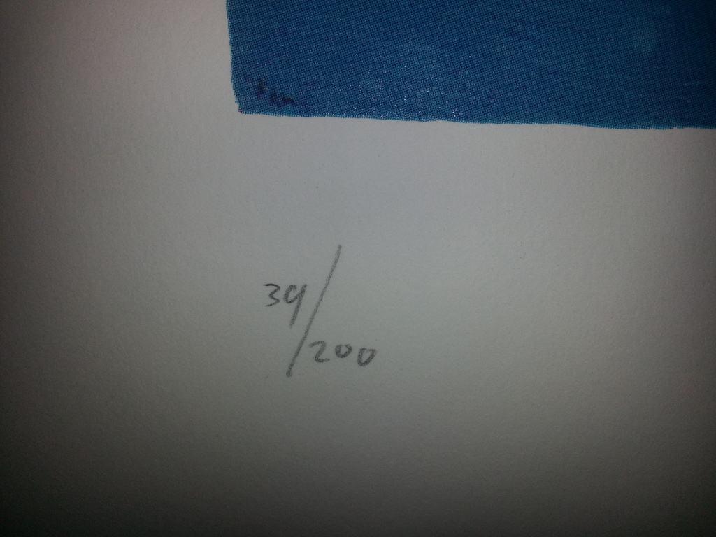 Albert Niemeyer (1951) - Zeefdruk 39/200, gesigneerd en gedateerd '89 kopen? Bied vanaf 45!