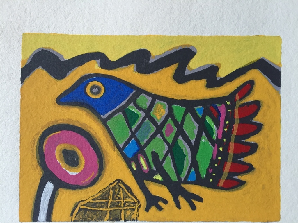 CORNEILLE zeefdruk / Litho E/A 1989 kopen? Bied vanaf 35!