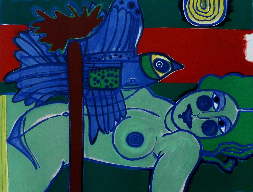 Corneille - zeefdruk: Overture Sur L'ete - 1981 kopen? Bied vanaf 295!