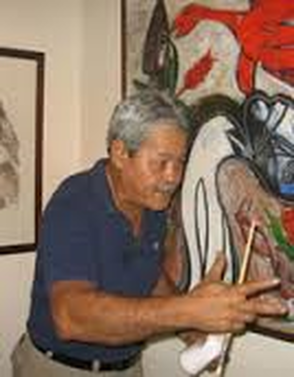 John Lie a Fo - zeefdruk: Le Chat Rouge - 1988 kopen? Bied vanaf 40!