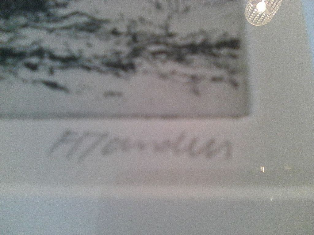 Frans Manders Ets van Landschap 8 cm / 12 cm  kopen? Bied vanaf 15!