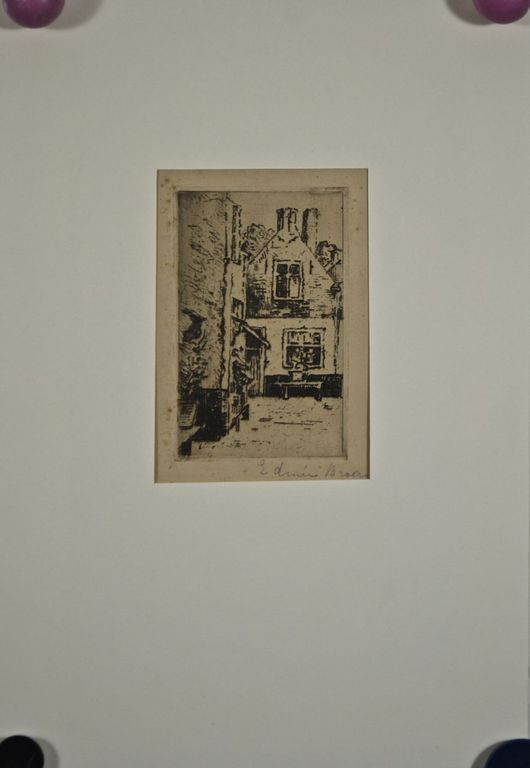 Edmee Broers: Ets. Dorpsgezicht kopen? Bied vanaf 1!