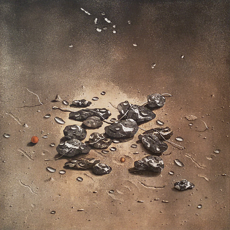 Hiroshi Asada - Strand stilleven, aquatint ets verkocht voor € 95!