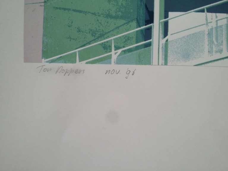 Ton Noppers. Zeefdruk. Arena Amsterdam. kopen? Bied vanaf 1!