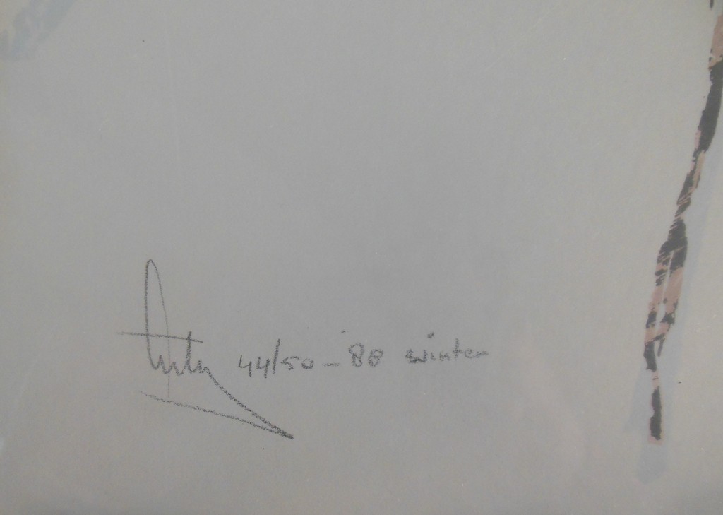 Arty Grimm: Zeefdruk, Winter kopen? Bied vanaf 40!