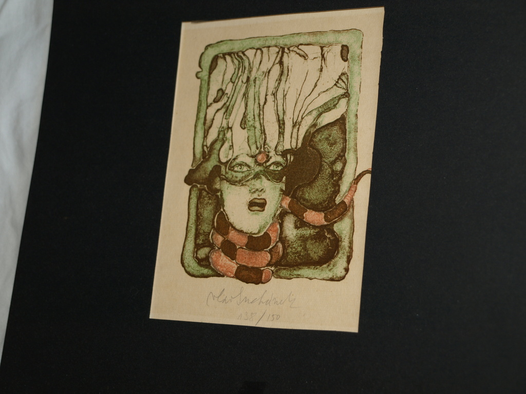 Vladimír Suchánek (1933) : Litho – Medusa –Gesigneerd – oplage 150 ex. kopen? Bied vanaf 1!