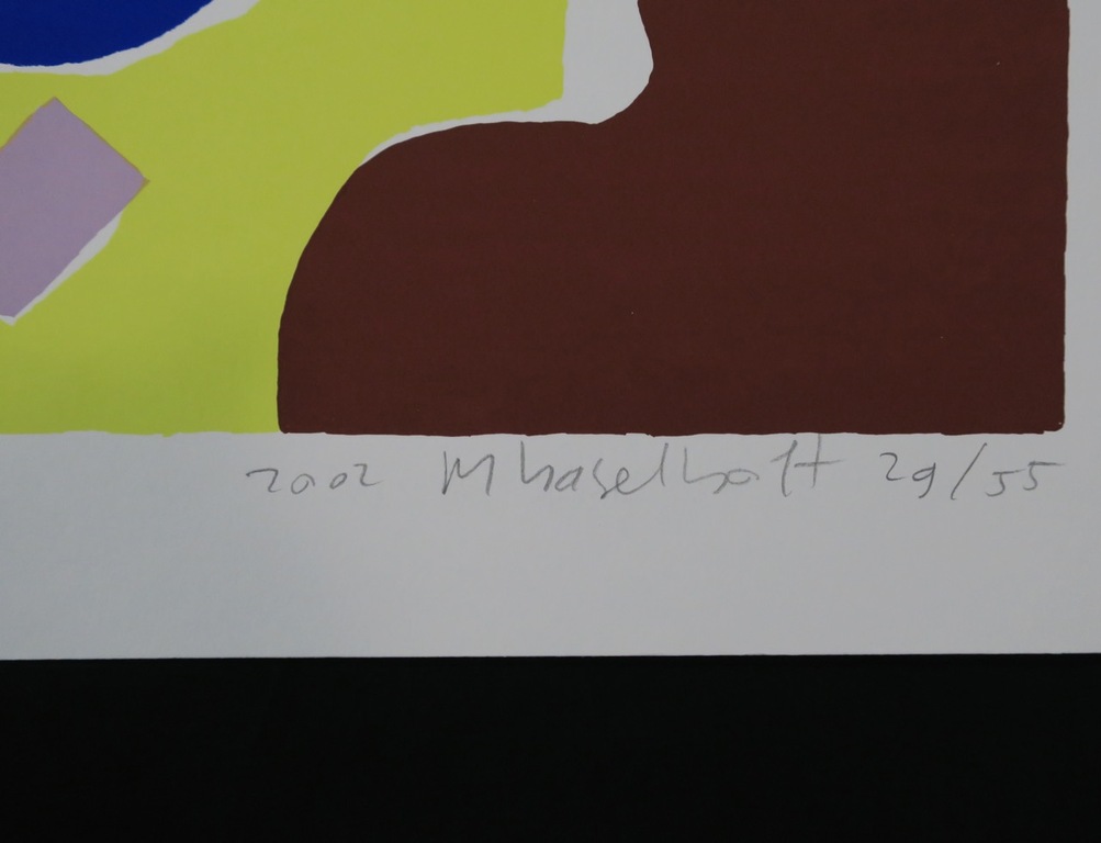 Marianne Haselhoff: Zeefdruk, Zonder titel (v)  kopen? Bied vanaf 1!