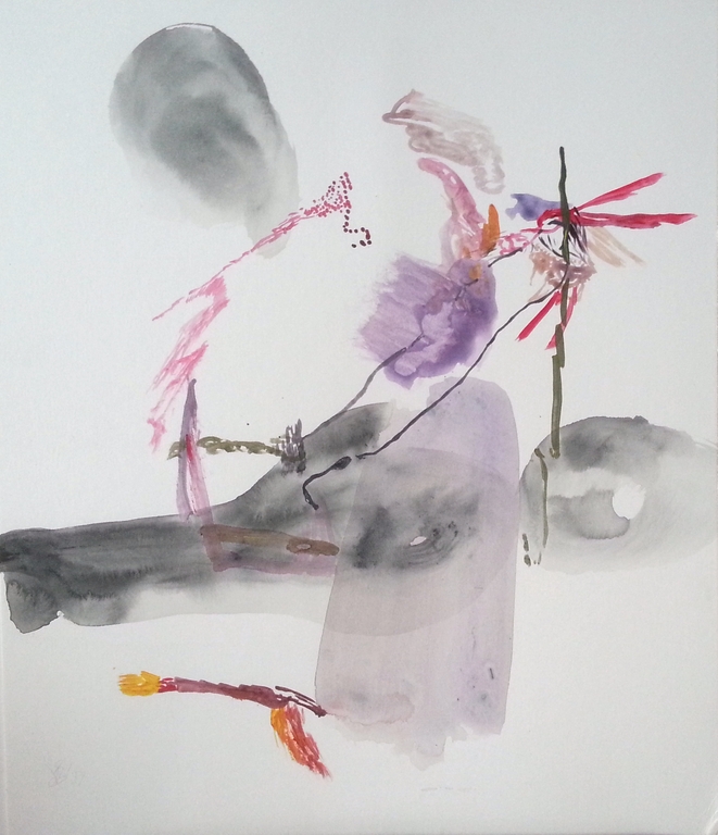 PAUL LOUIS VAN DEN BERGH (1967) Acryl / Gouache - "Graad" - Gesigneerd kopen? Bied vanaf 145!