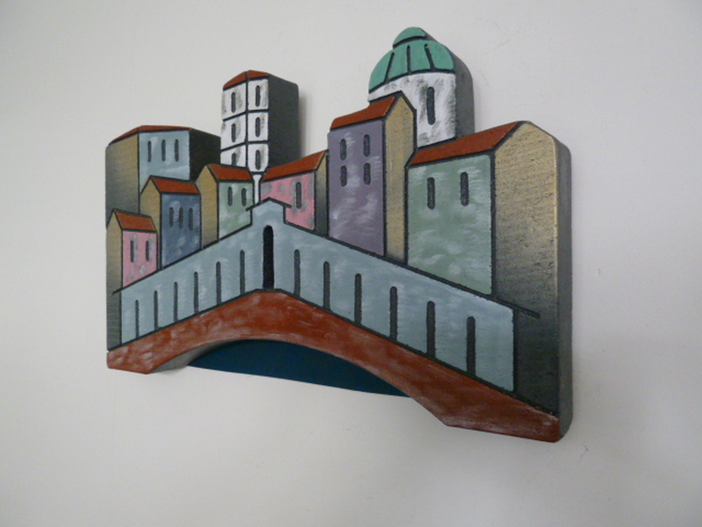 Stenen relief (staand of aan wand), Stads/dorpsgezicht Italy kopen? Bied vanaf 1!