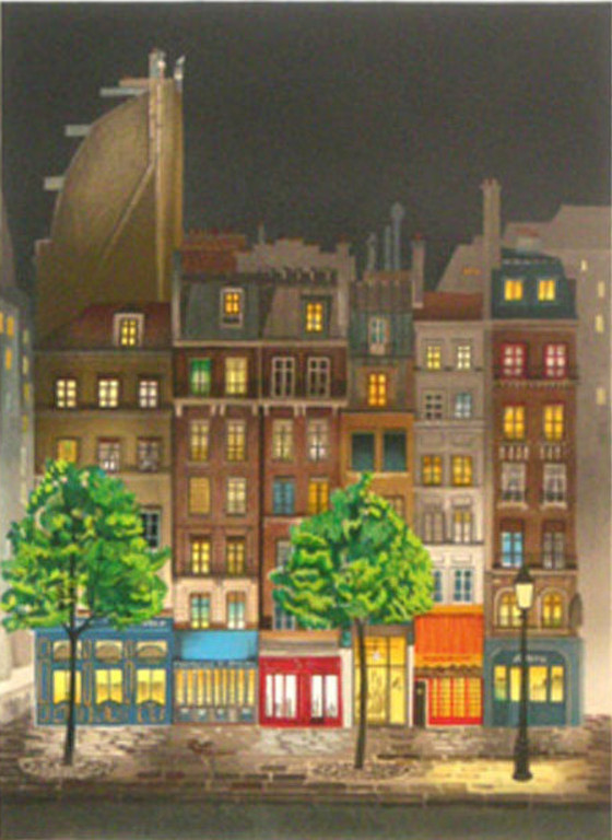 Jean Luc LECOINDRE. -Les Plantanes- Prachtig werk. Handgesigneerd/Genummerd.2015 verkocht voor € 79!