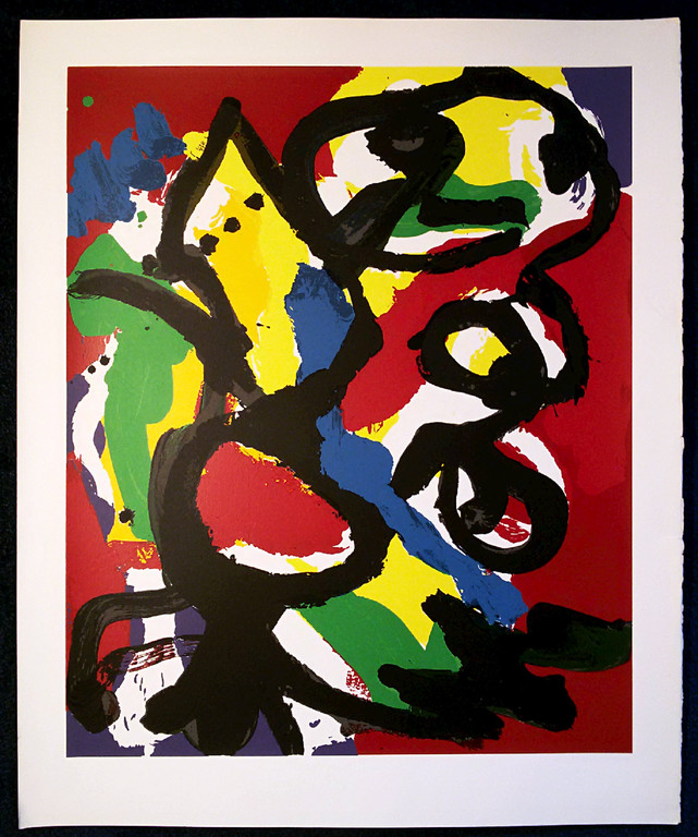 Karel Appel - Bird in summerlandscape, ongesigneerde zeefdruk (groot) kopen? Bied vanaf 220!