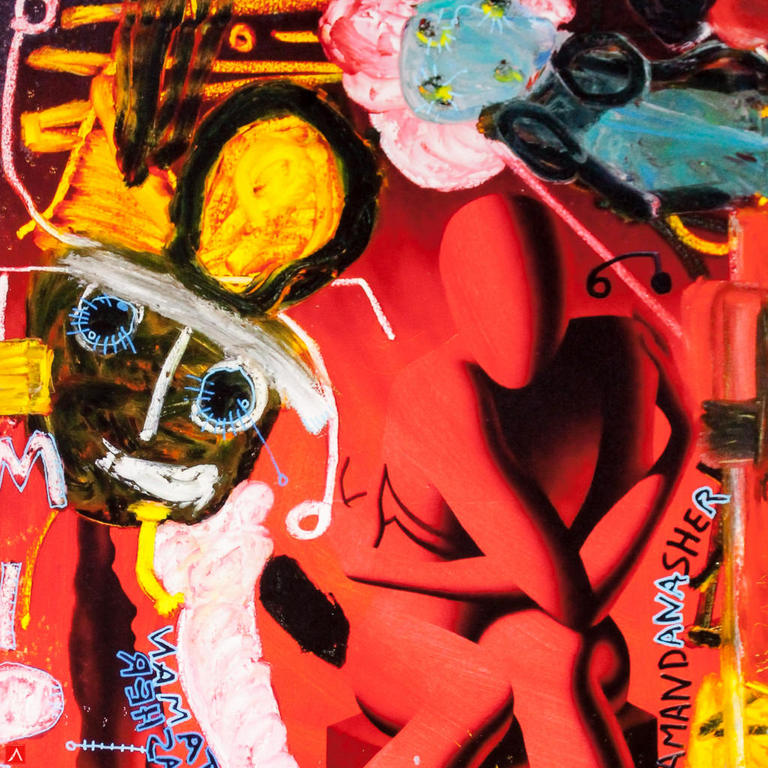 Mark Kostabi + Paul Kostabi 'Scheggia di coscienza', oplage 50 ex, handgesigneerd en genummerd, 2013 kopen? Bied vanaf 190!