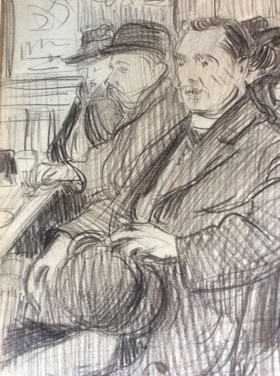 In de wachtkamer met sign. Jan Sluyters kopen? Bied vanaf 45!