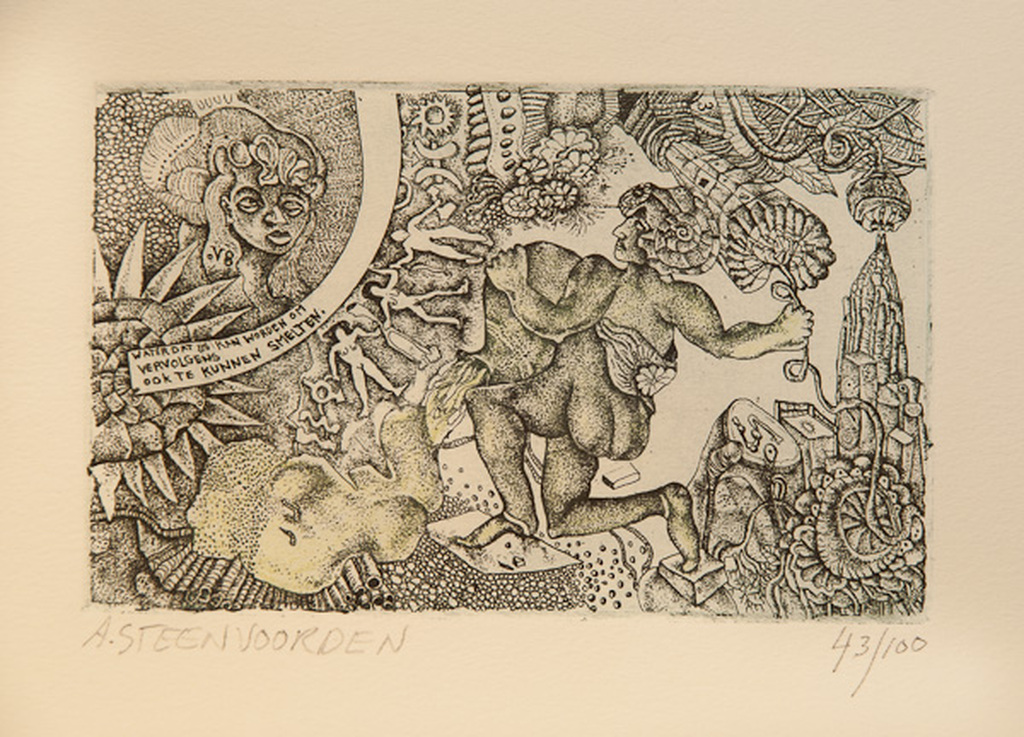 Ab Steenvoorden -Etsen- Schorpioen, Stier, Waterman, Tweeling, Ram, Leeuw kopen? Bied vanaf 35!