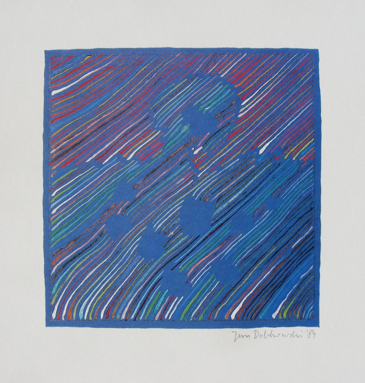 Jan Dobkowski, grafiek, "Motiv I", 1984 kopen? Bied vanaf 25!
