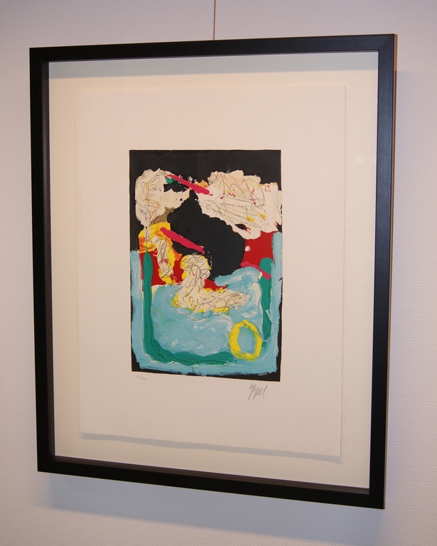 Karel Appel litho 'Can we dance a landscape' oplage 95 ex - 1989. kopen? Bied vanaf 675!