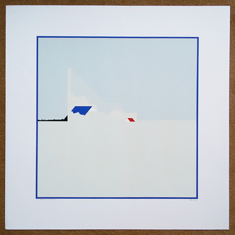 Han Jansen - Hollands landschap, zeefdruk kopen? Bied vanaf 60!