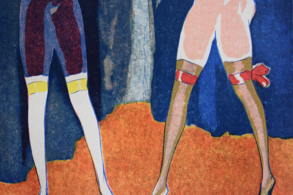 Kees van Dongen - Houtgravure - La Comparaison kopen? Bied vanaf 75!