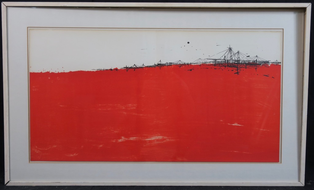 Constant: Litho, New Babylon - Ingelijst kopen? Bied vanaf 150!