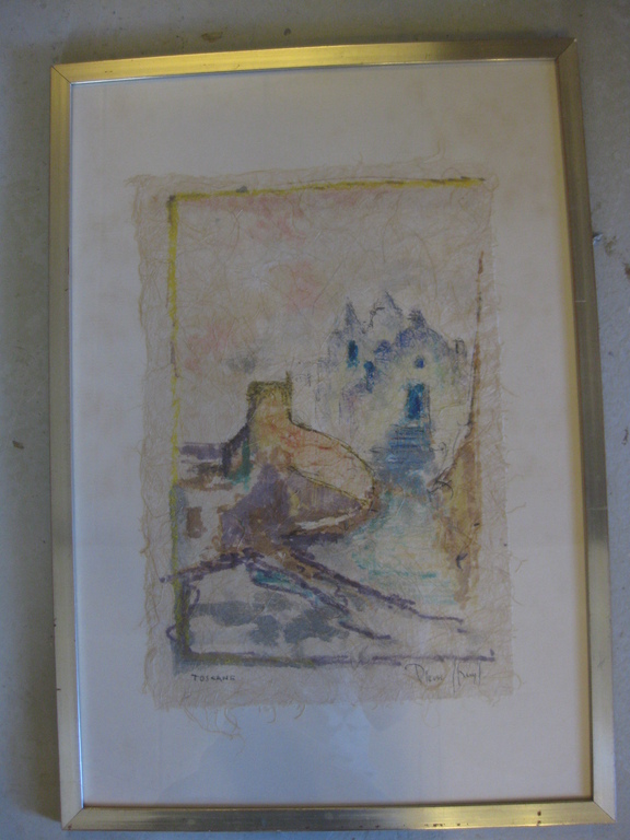 Tekening Pierre Struys - Toscane kopen? Bied vanaf 1!