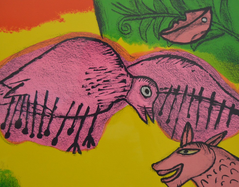 Corneille: Zeefdruk - Mémoire de Bali B - 1993 kopen? Bied vanaf 150!