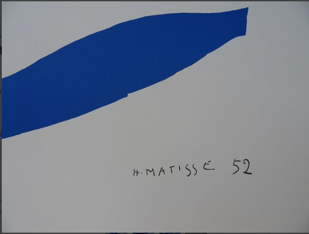 Henri Matisse Litho Ed: 101-200 Titel: La Chevelure 76 x 56 cm kopen? Bied vanaf 90!