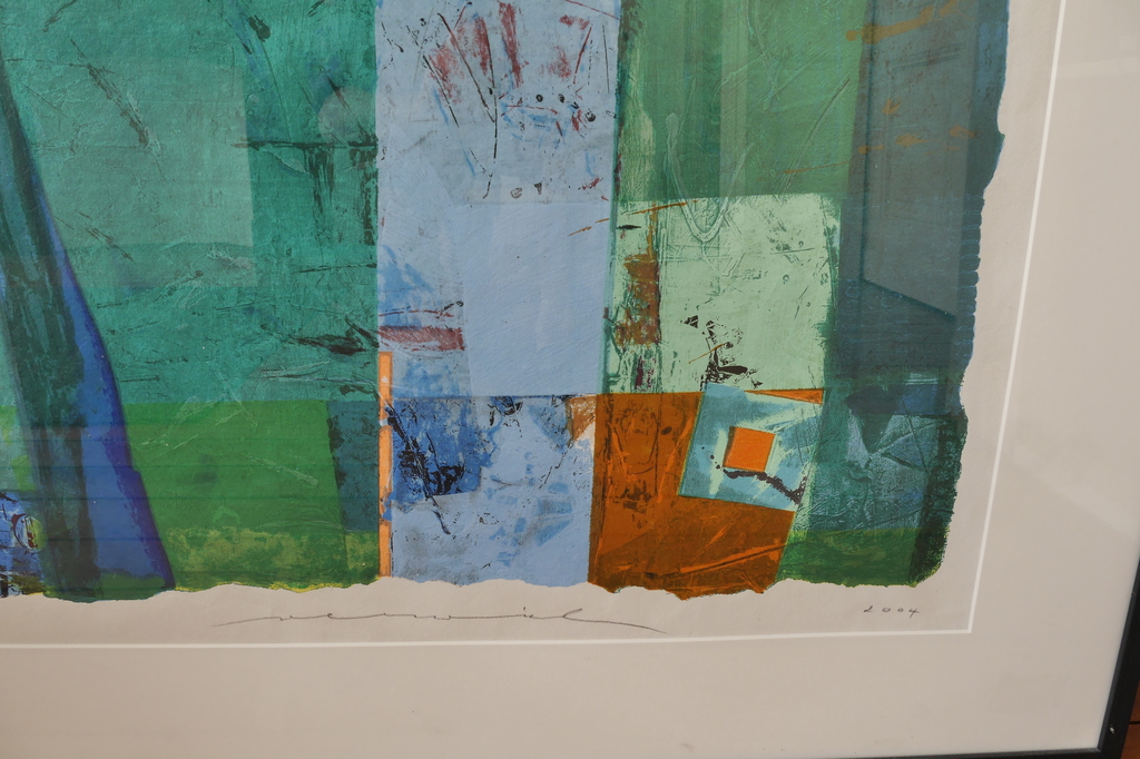 Jos Verwiel: Zeefdruk, Prassino, 2004 kopen? Bied vanaf 40!