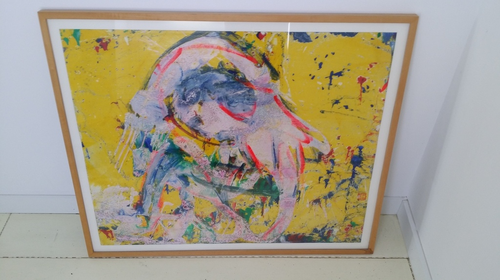 Theo Niermeijer: gemengde techniek, Dahamiraal verkocht voor € 60!