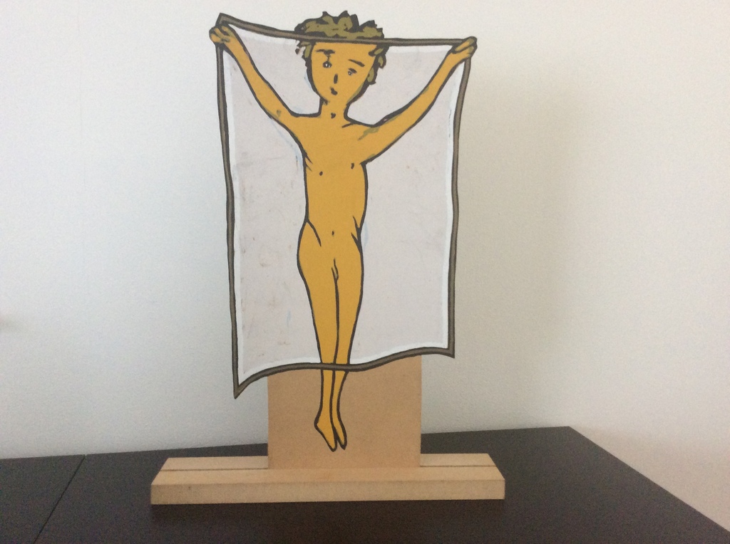 Bart Drost mannetje van Dalen met doek kopen? Bied vanaf 1!