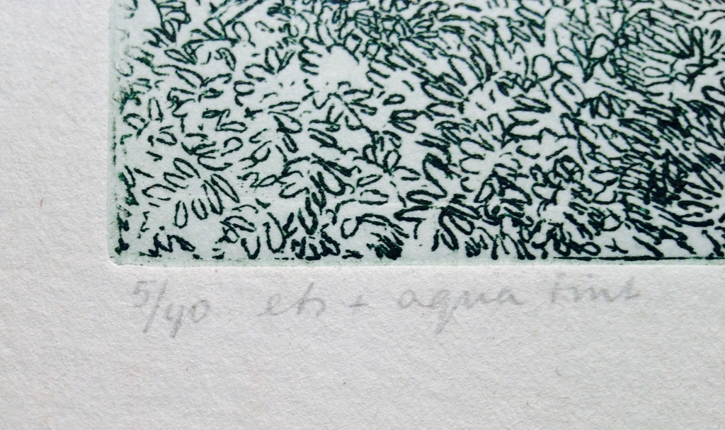 Ineke Smeets, ets aquatint, Zonder Titel VII, 1971 kopen? Bied vanaf 25!