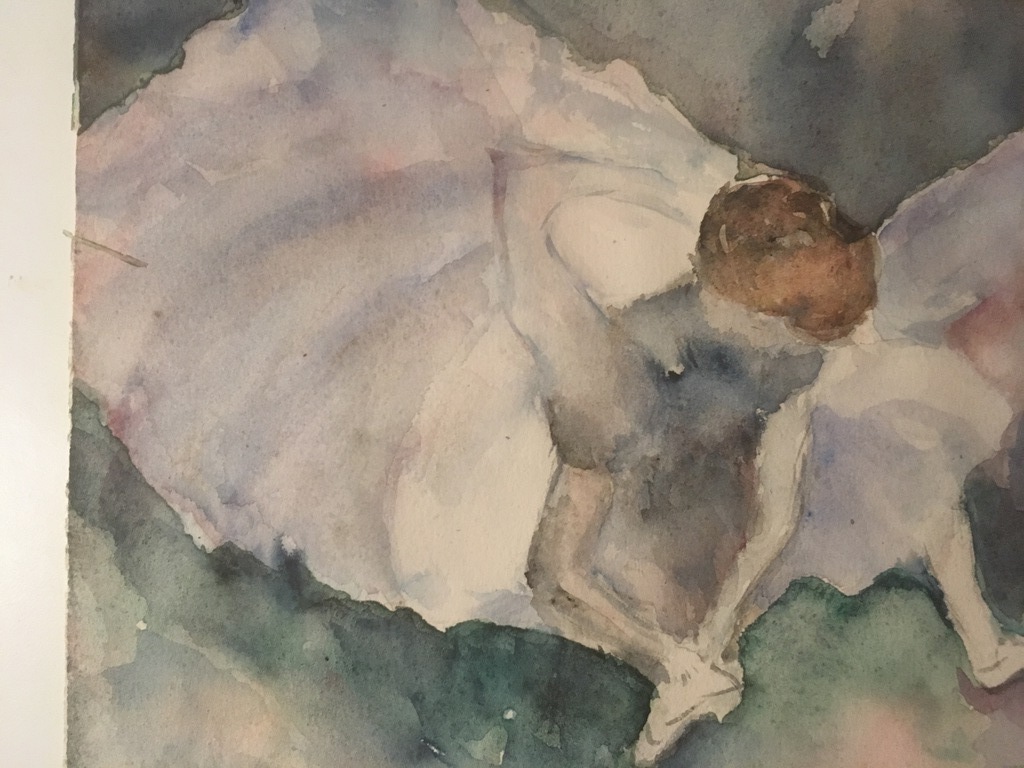 Onbekende Kunstenaar - Aquarel op papier - Zonder titel. kopen? Bied vanaf 1!