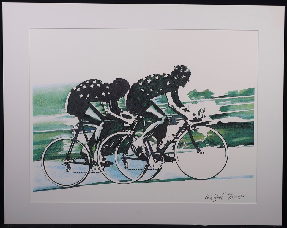 Rene Brone: Litho, Wielrenners kopen? Bied vanaf 1!