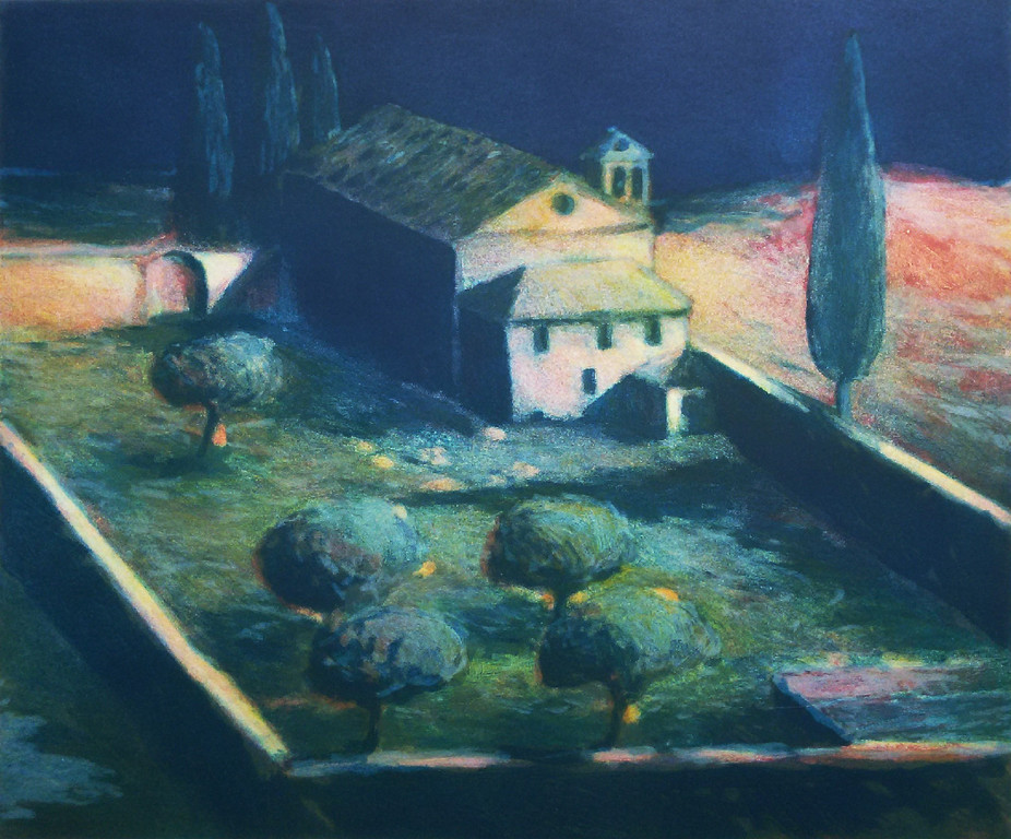 Elmar Gille - La Clausura, diepdruk ets (groot) kopen? Bied vanaf 75!