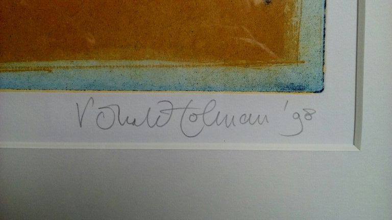 Ronald Tolman: Ets en aquatint - Op het strand bij laag water kopen? Bied vanaf 90!