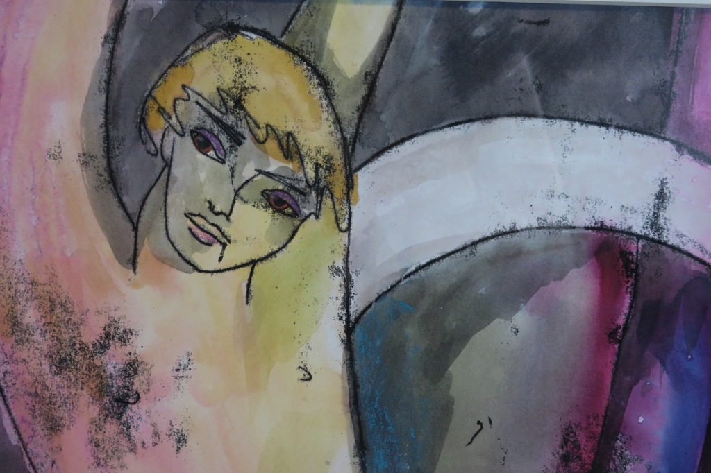 Franca Muller Jabusch: Gouache, Adolescent - Ingelijst kopen? Bied vanaf 35!