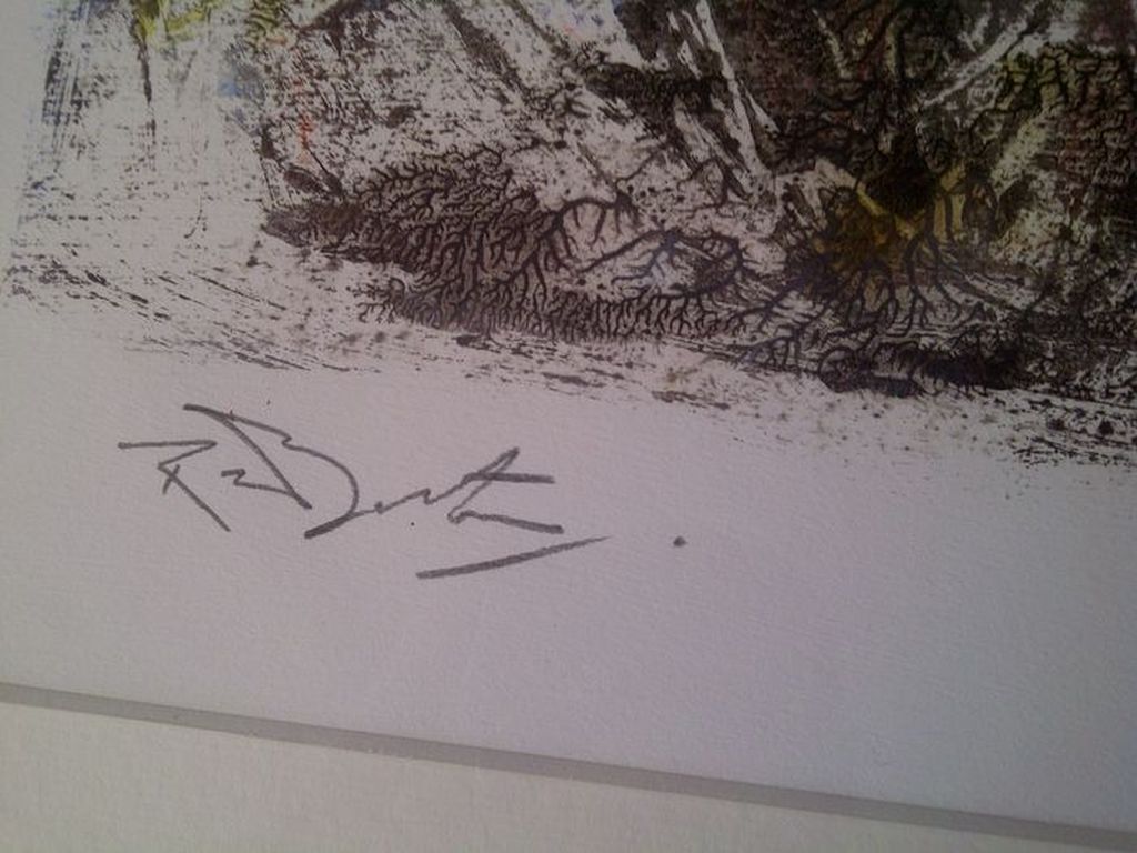 Richard Lee Barton - monotype - gesigneerd kopen? Bied vanaf 70!