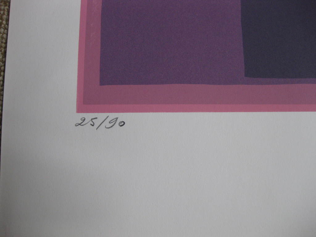 Renaat Ivens: Kleurenlitho,  Zonder titel,  kopen? Bied vanaf 20!