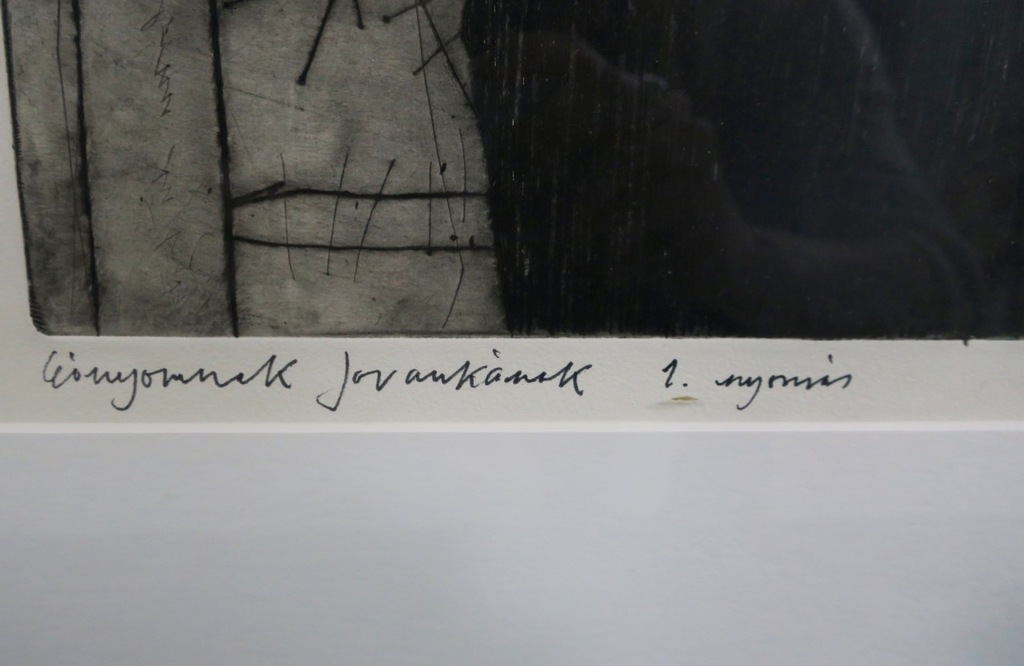 Ferenc Gogos: Ets, Eonyomnak Jovankanak 1. nysmas - Ingelijst kopen? Bied vanaf 35!
