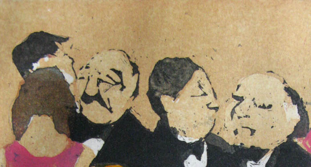 Willy Belinfante - BORRELPRAAT - kleurets kopen? Bied vanaf 1!